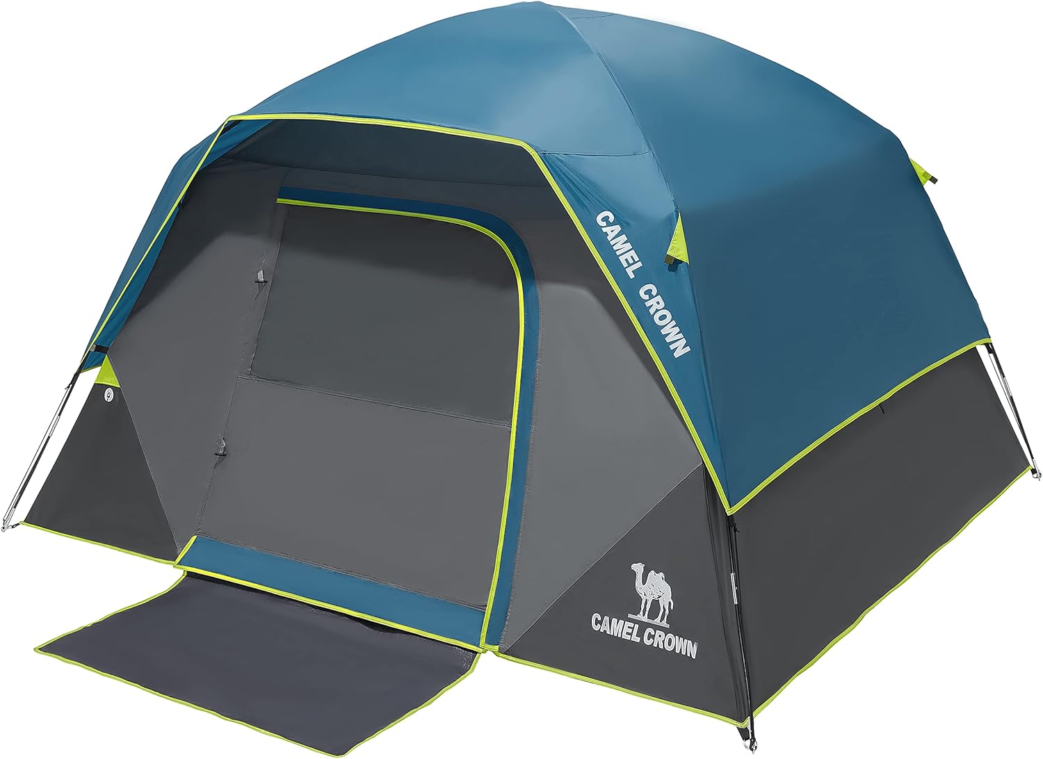 CAMEL CROWN Tents for Camping 4/8 Person Waterproof Quick Setup Folding Outdoor Backpacking Tents 4 People Family Hiking
