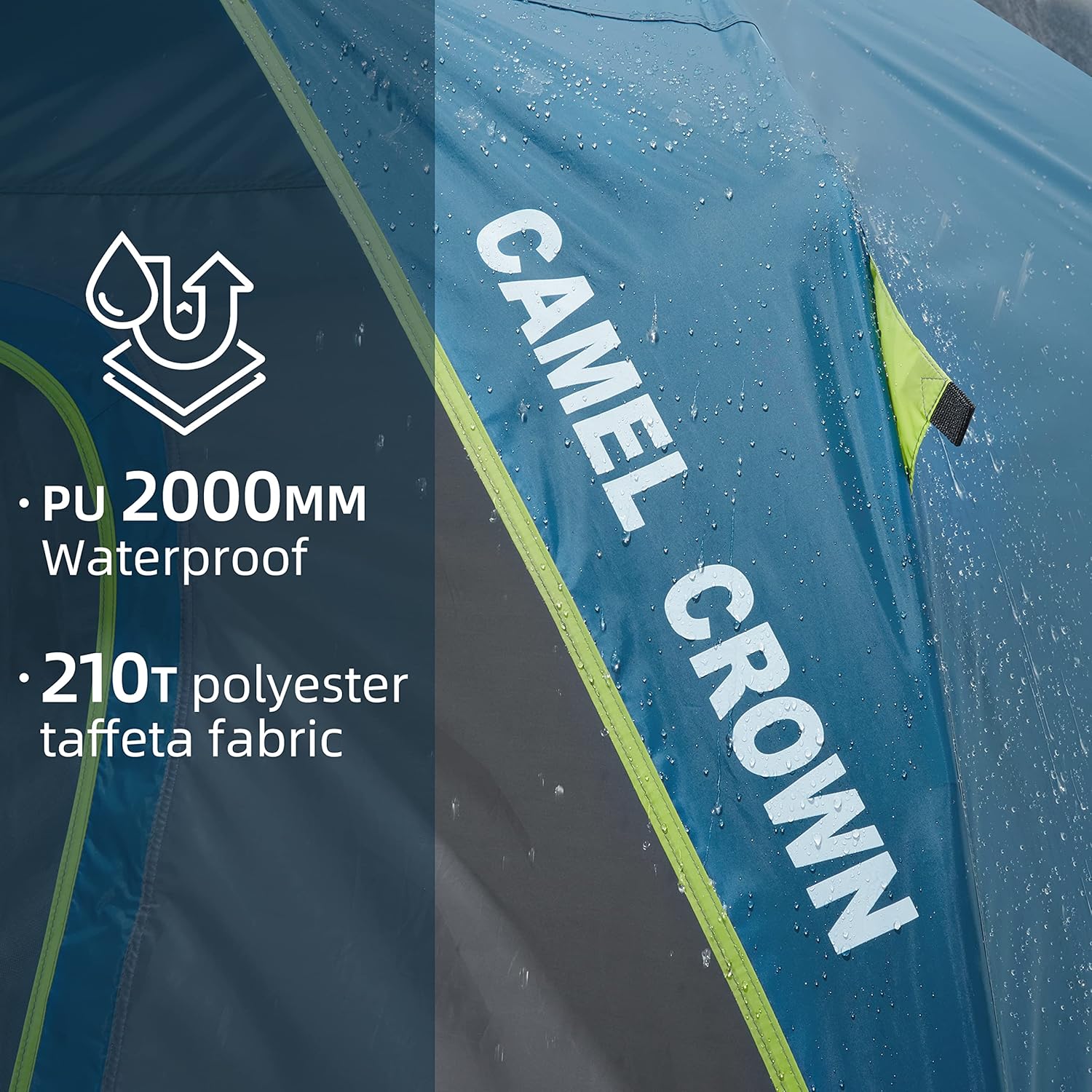 CAMEL CROWN Tents for Camping 4/8 Person Waterproof Quick Setup Folding Outdoor Backpacking Tents 4 People Family Hiking - Image 4